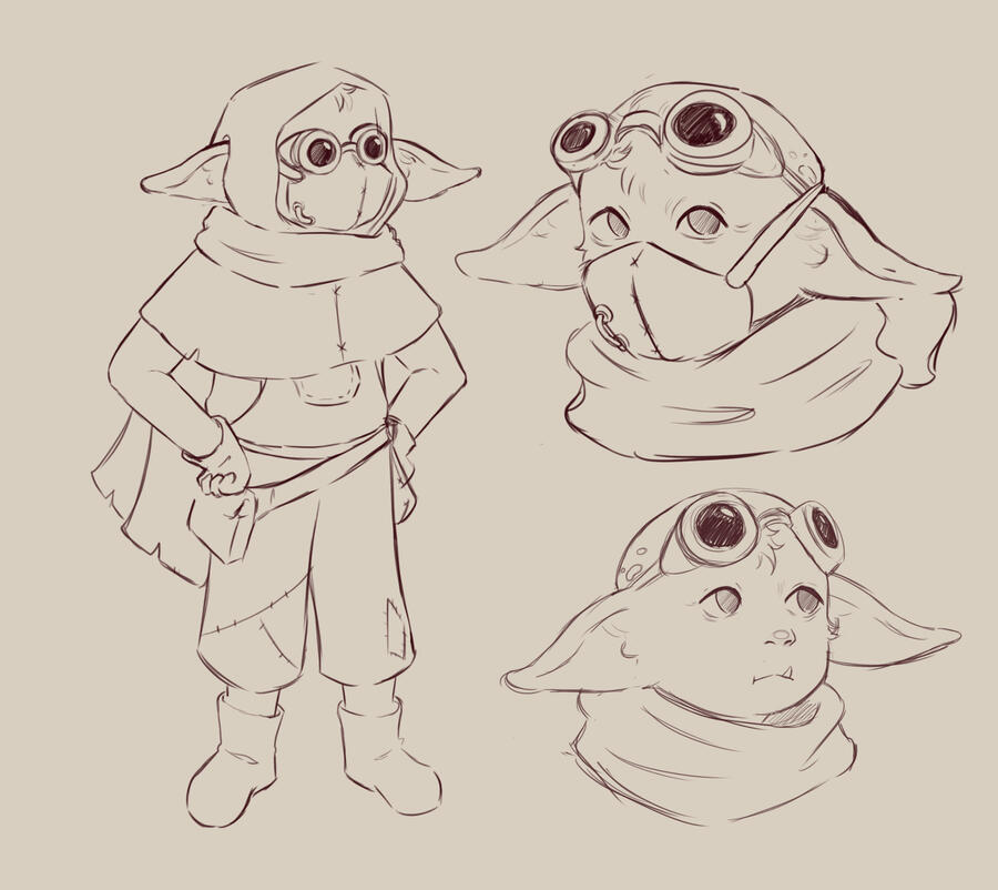 Concept Glim, o Goblin