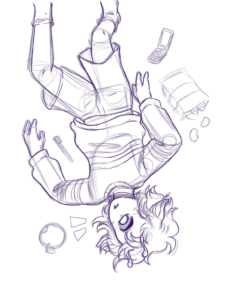 sketch descartado da capa